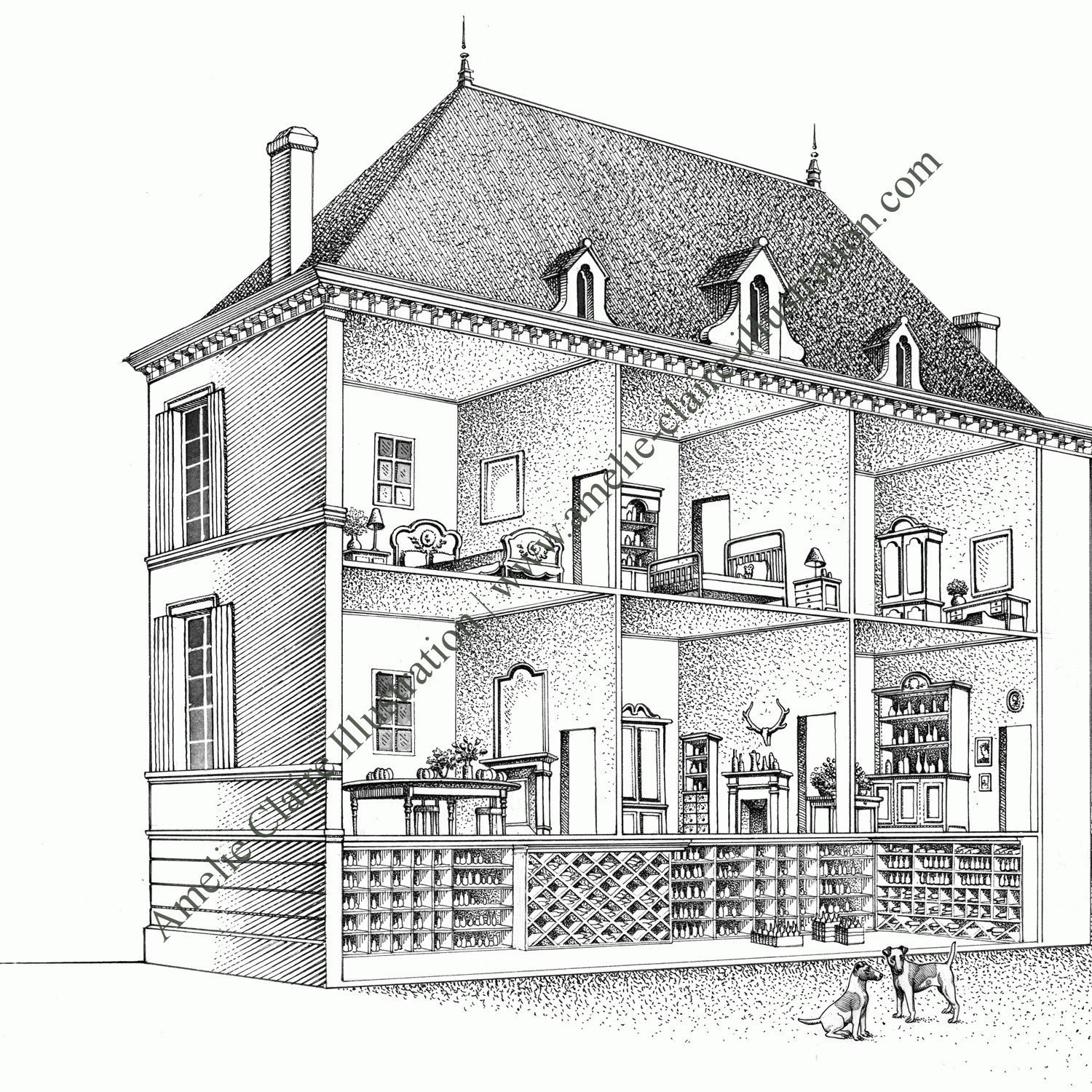 maison de poupee amelie